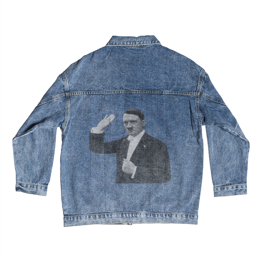 Men's Style Denim Jacket Hitler