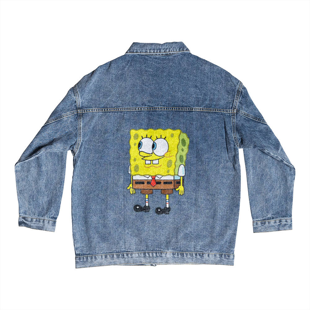 Men's Style Denim Spongebob