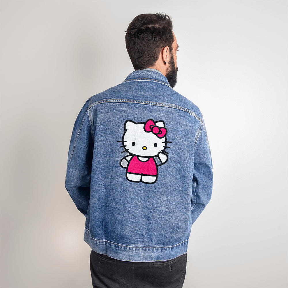 Men's Style Denim Hello Kitty