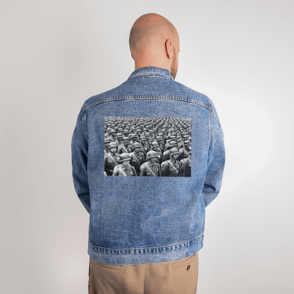 Men's Style Denim World War || Nazi