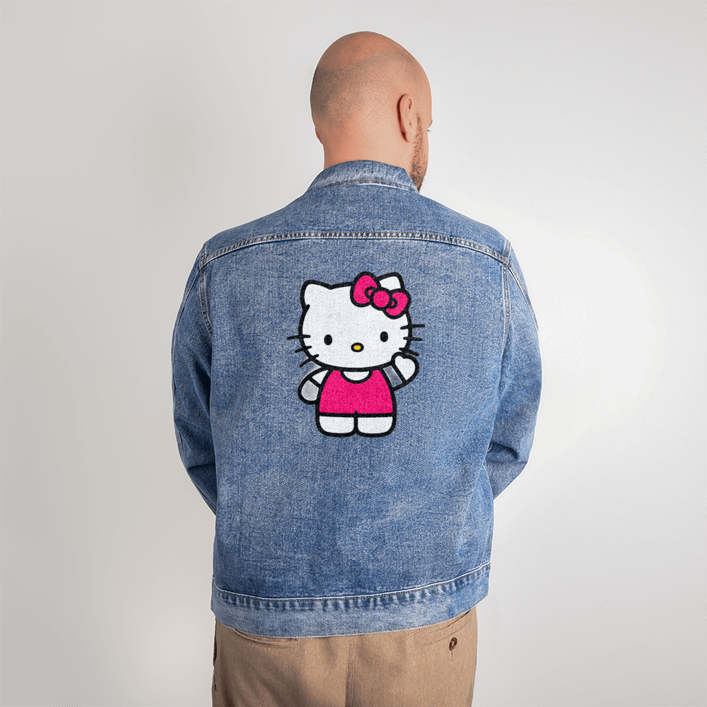 Men's Style Denim Hello Kitty