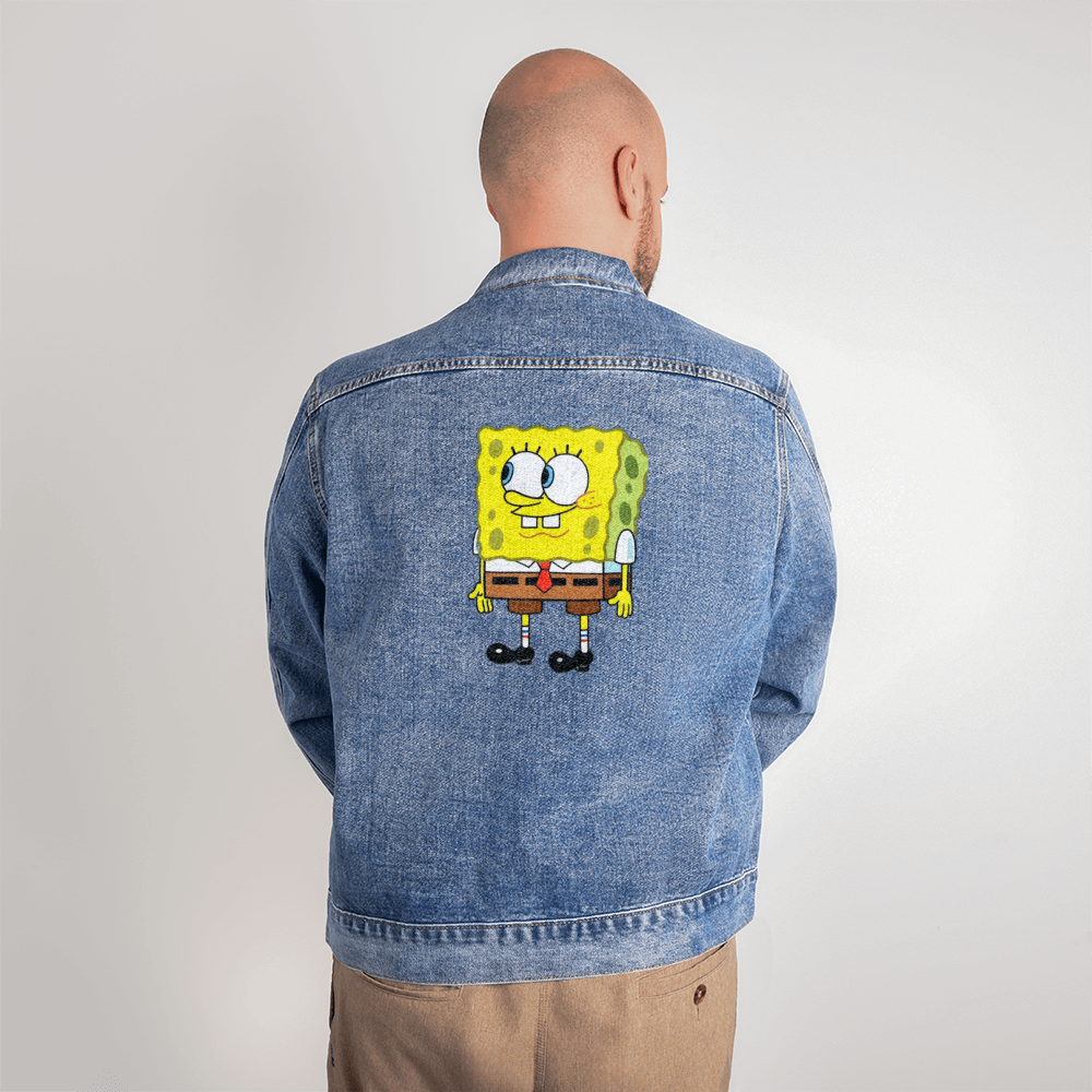 Men's Style Denim Spongebob