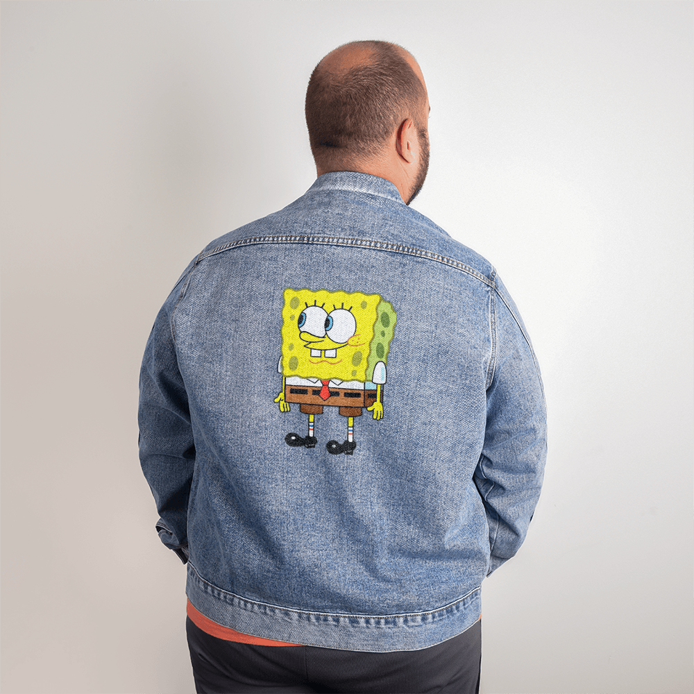 Men's Style Denim Spongebob