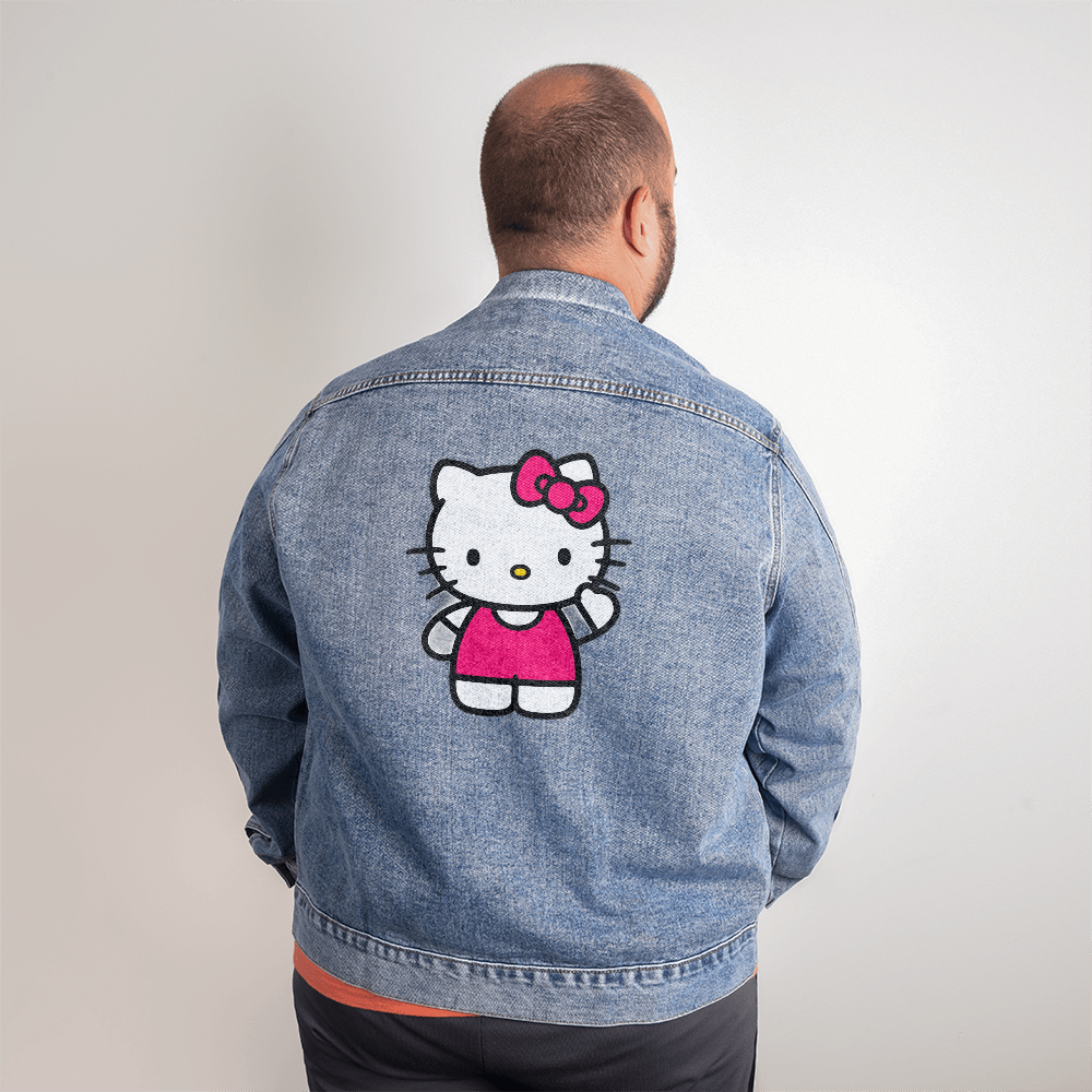 Men's Style Denim Hello Kitty