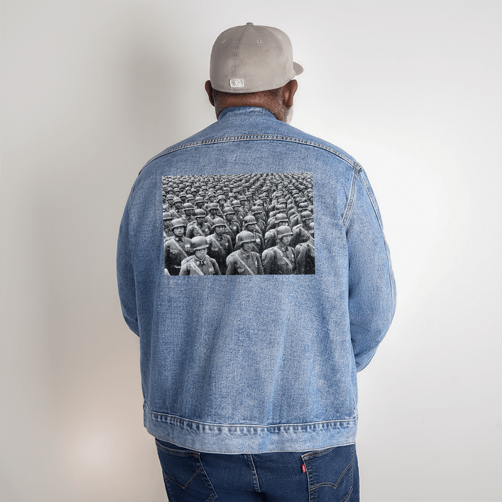 Men's Style Denim World War || Nazi