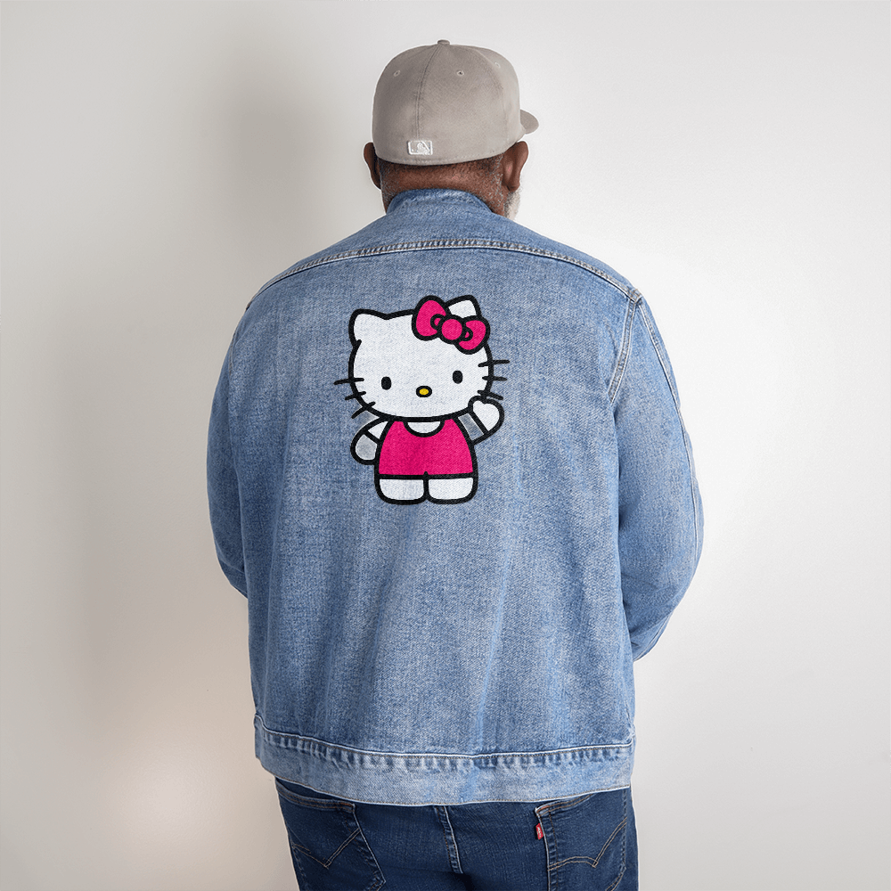 Men's Style Denim Hello Kitty