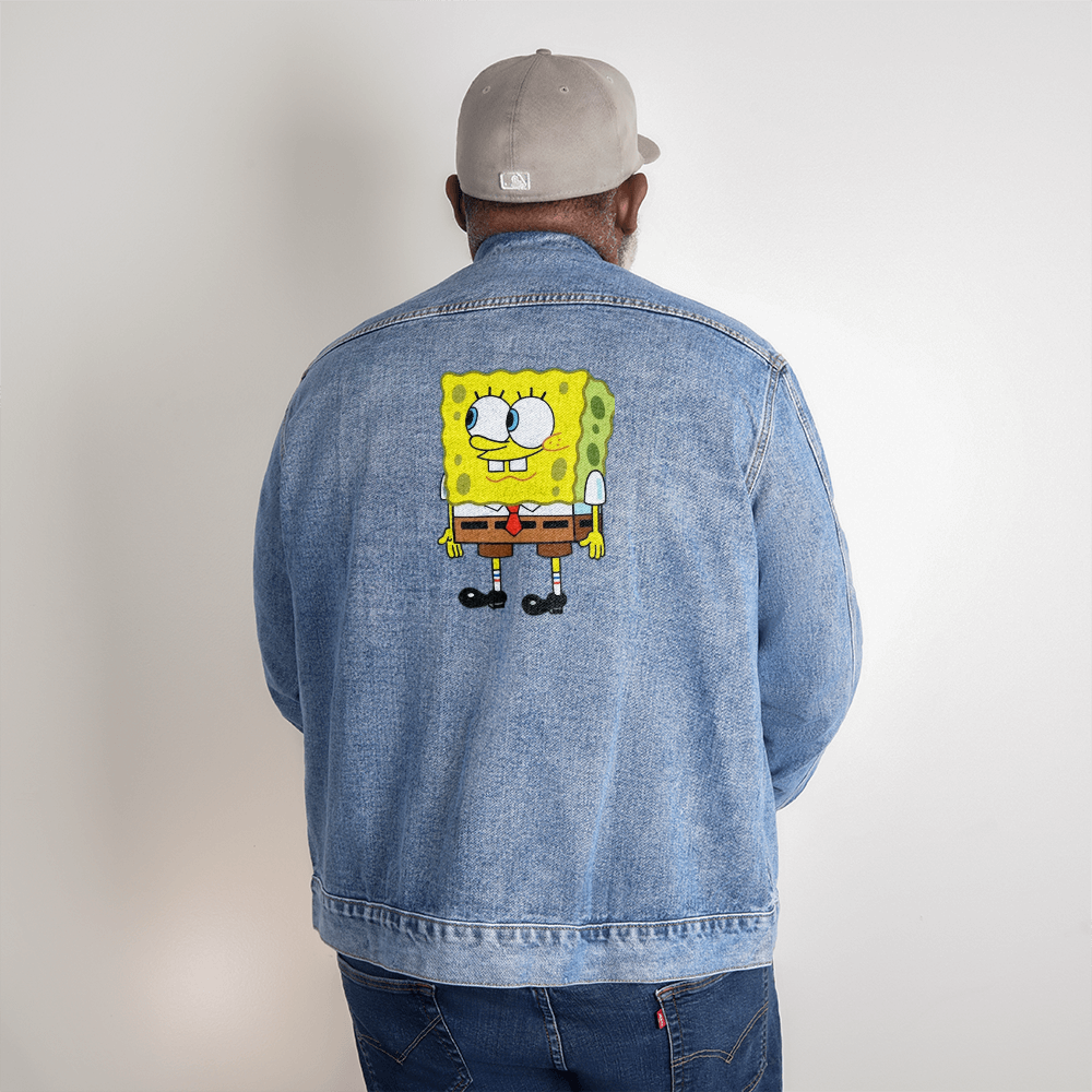 Men's Style Denim Spongebob